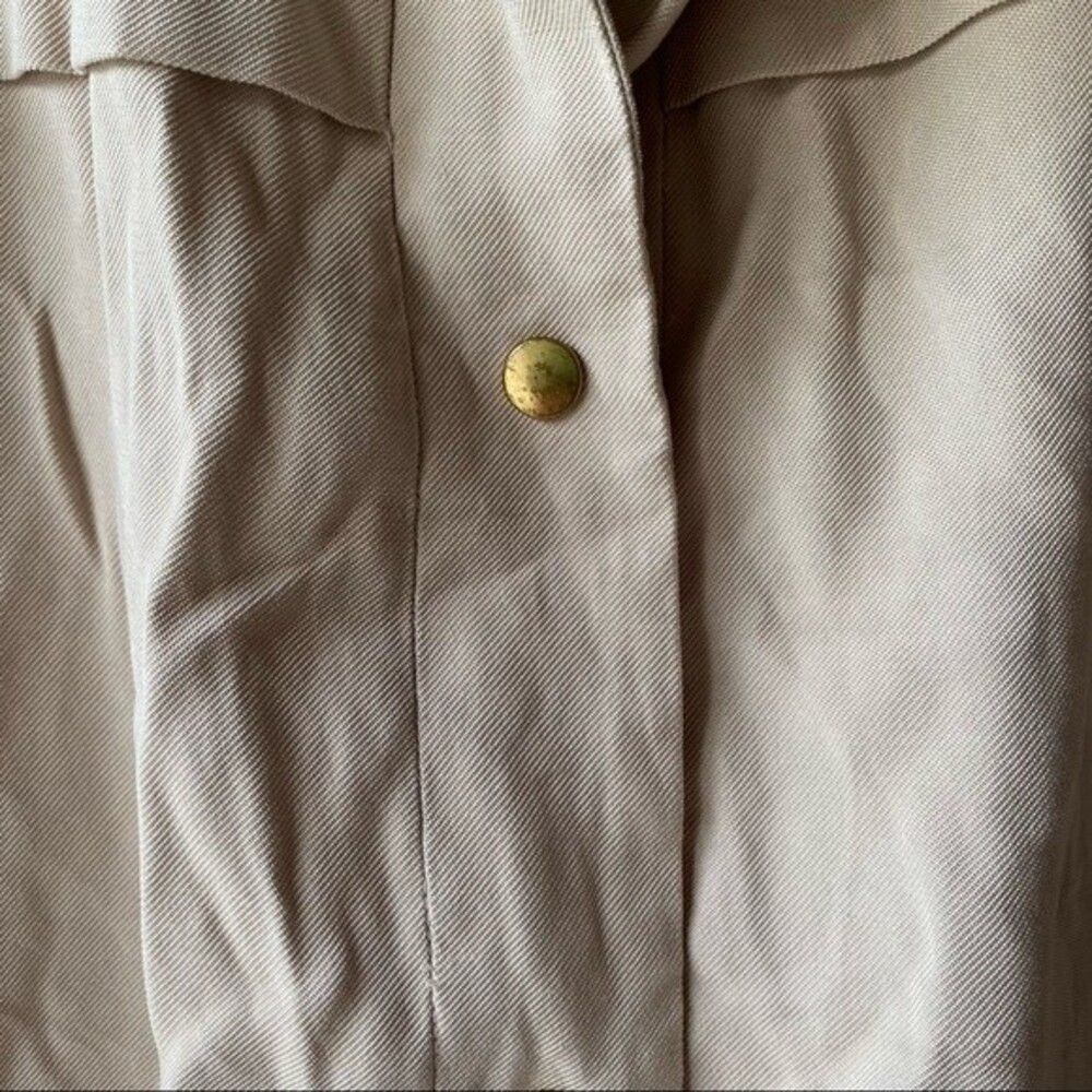 Zara Basic Beige Neutral Lightweight Jacket - image 6